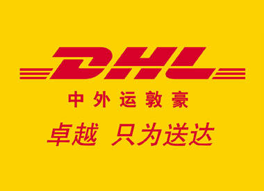DHL中外運(yùn)敦豪定制黃色無(wú)視窗提升門